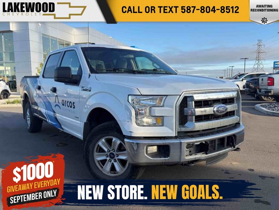 2016 Ford F-150 XLT FX4 Off Road 300A 3.5L EcoBoost | Remote Entry White