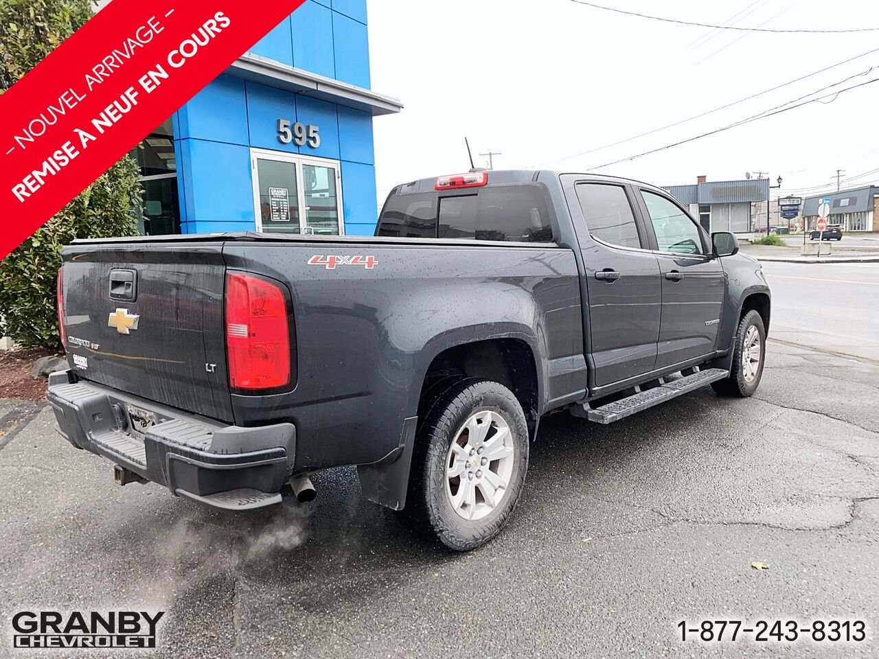 Chevrolet Colorado LT cabine multiplace 140,5 po 4RM | 26-0815B 2018 Gris Granby - photo #4