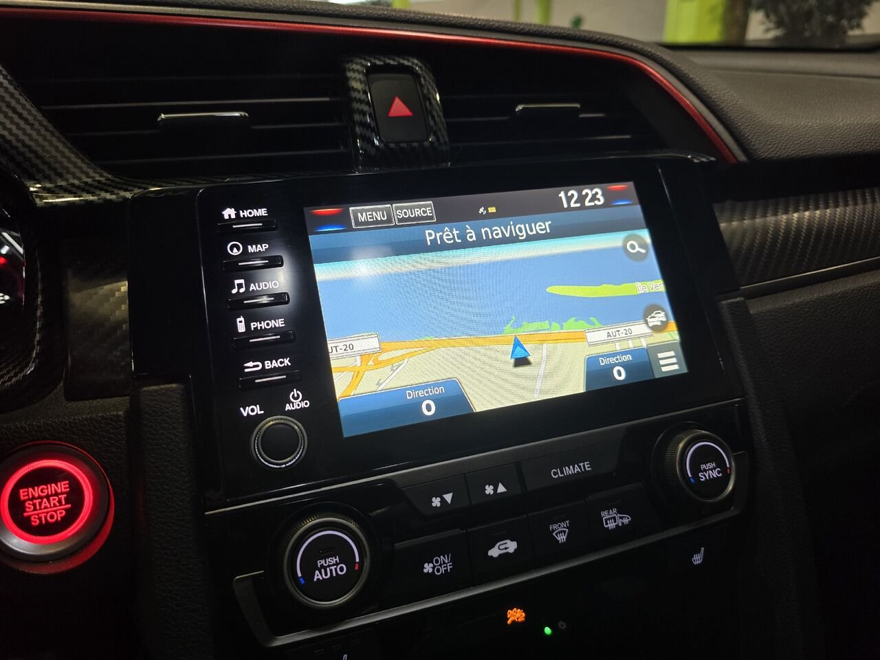 2020 Honda Civic Si berline Red  - photo #24
