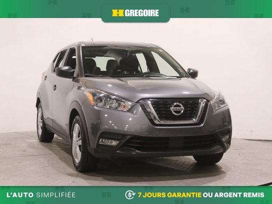 2020 Nissan Kicks S AUTO A/C GR ELECT CAM RECUL BLEUTOOTH Grey