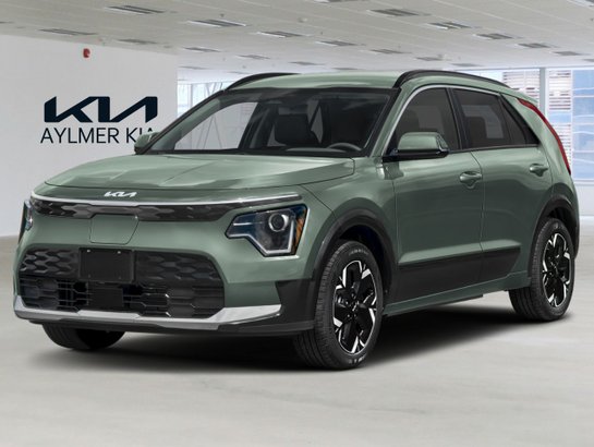 KIA Niro électrique 2026 2026 Vert paysage urbain