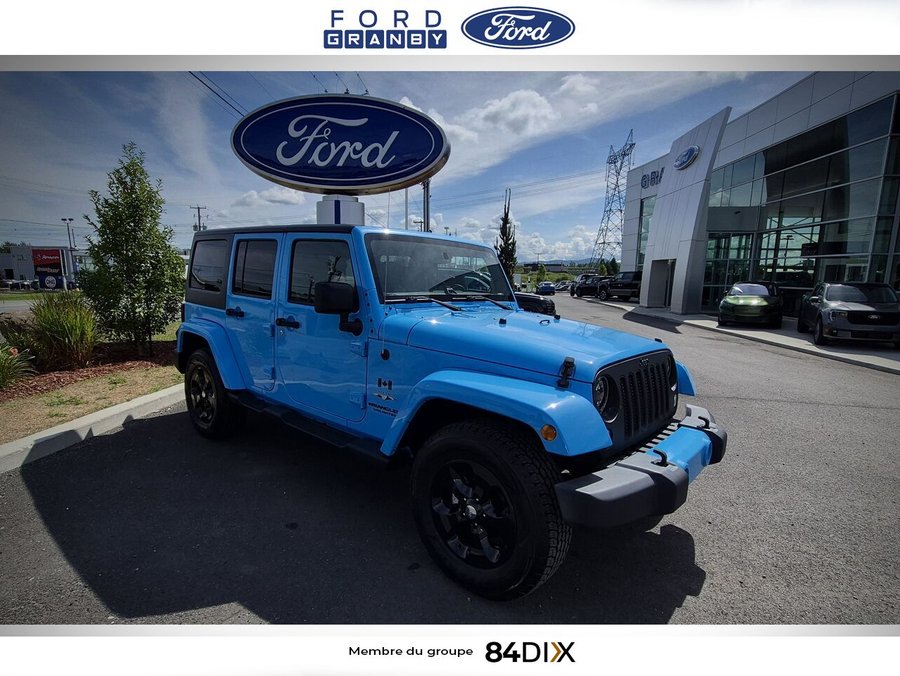 2017 Jeep Wrangler Unlimited Blue