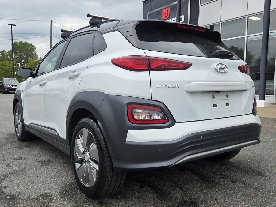 Hyundai Kona électrique JAMAIS ACCIDENTÉ+ 1 SEUL PROPRIÉTAIRE 2020 Blanc