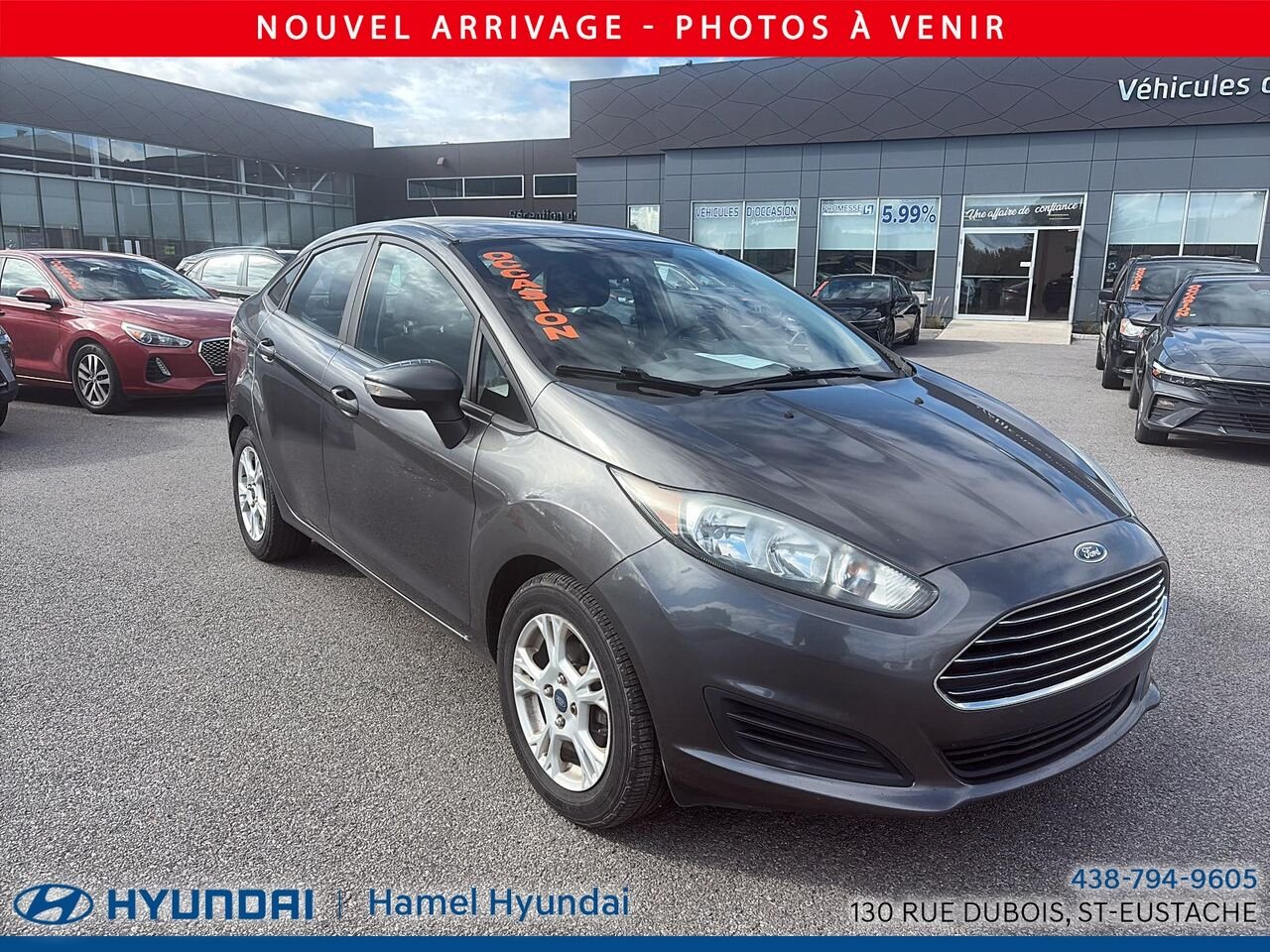 2015 Ford Fiesta Grey Saint-Eustache - photo #1