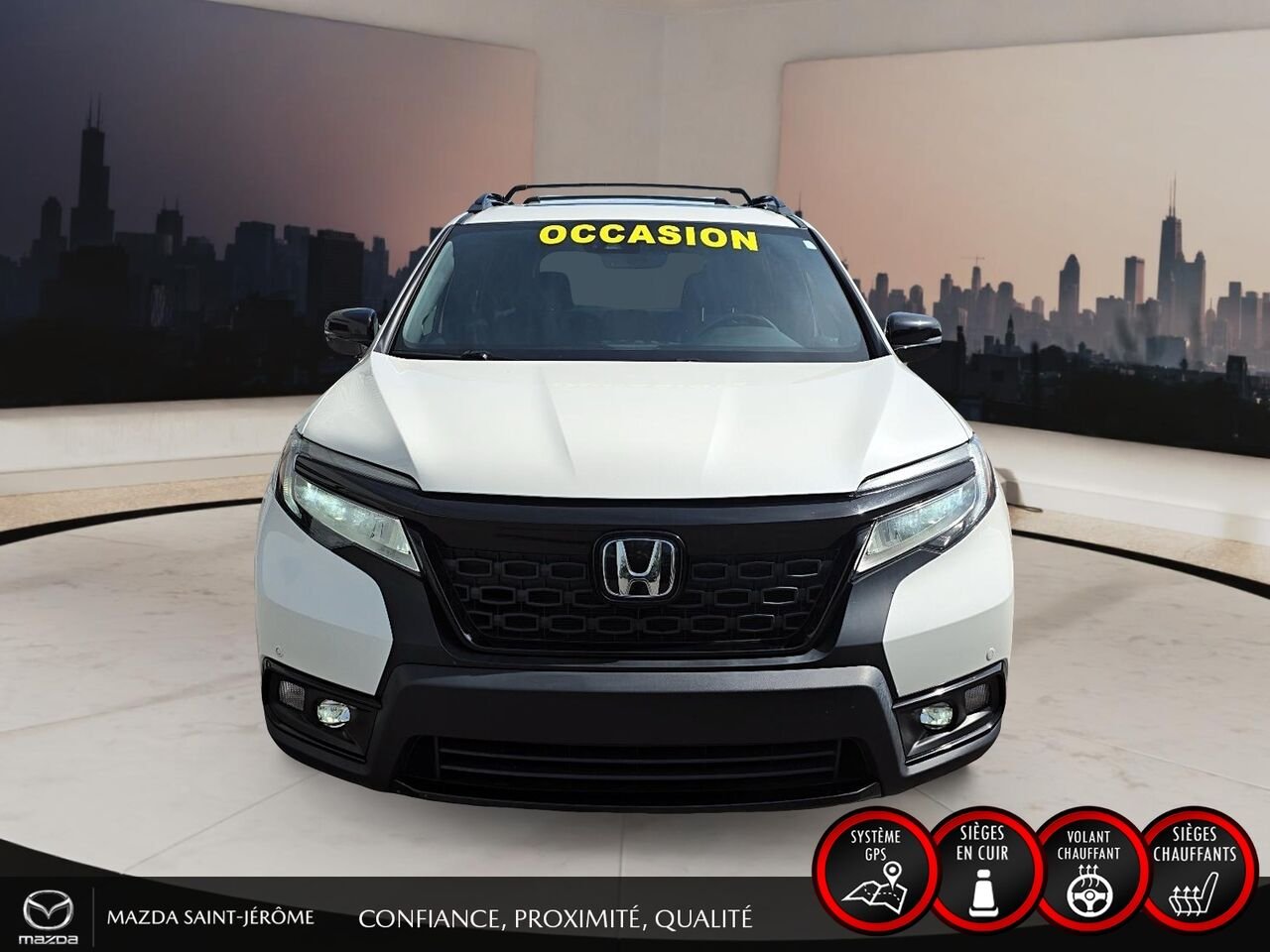 Honda Passport 2019 Blanc Saint-Jérôme - photo #2