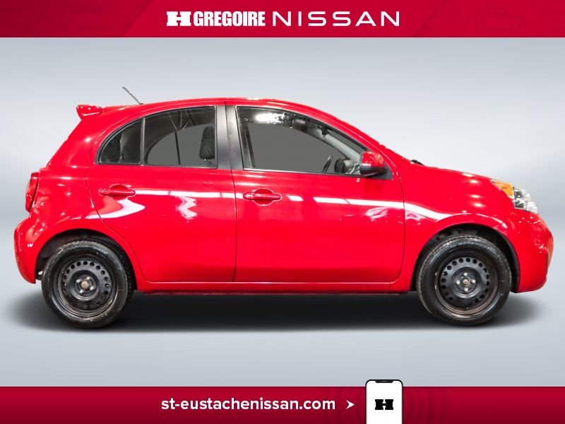 2017 Nissan MICRA Red Saint-Eustache - photo #12