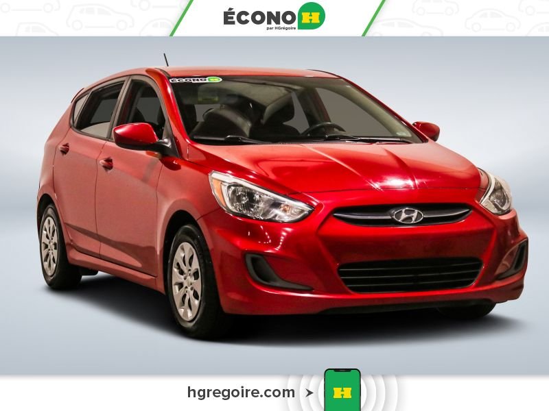 Hyundai Accent 822116 | GL AUTO GR ÉLEC A/C BLUETOOTH 2016 Rouge Laval - photo #0