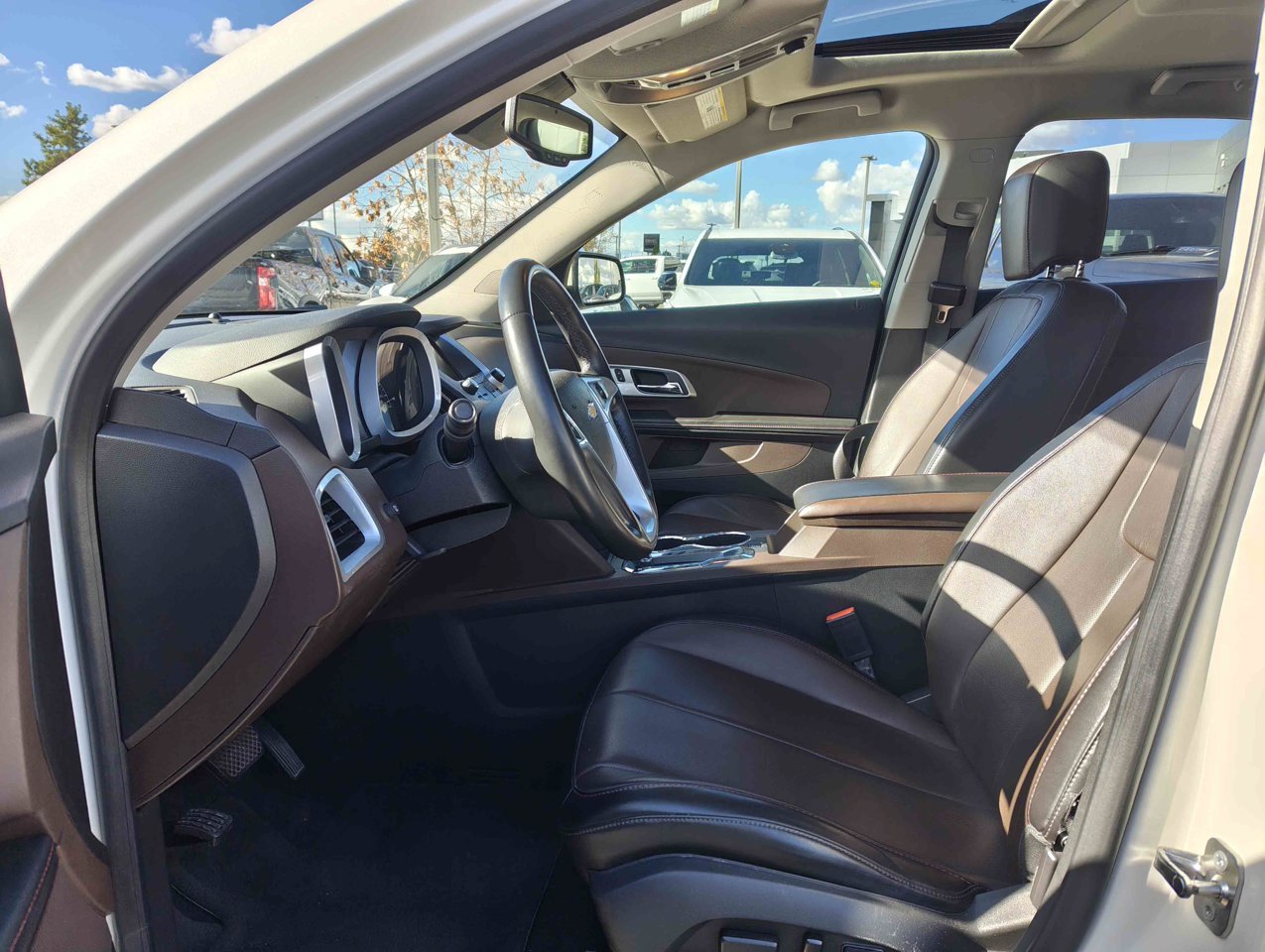 2015 Chevrolet Equinox AWD 4dr LT w/2LT White Sherwood Park - photo #7