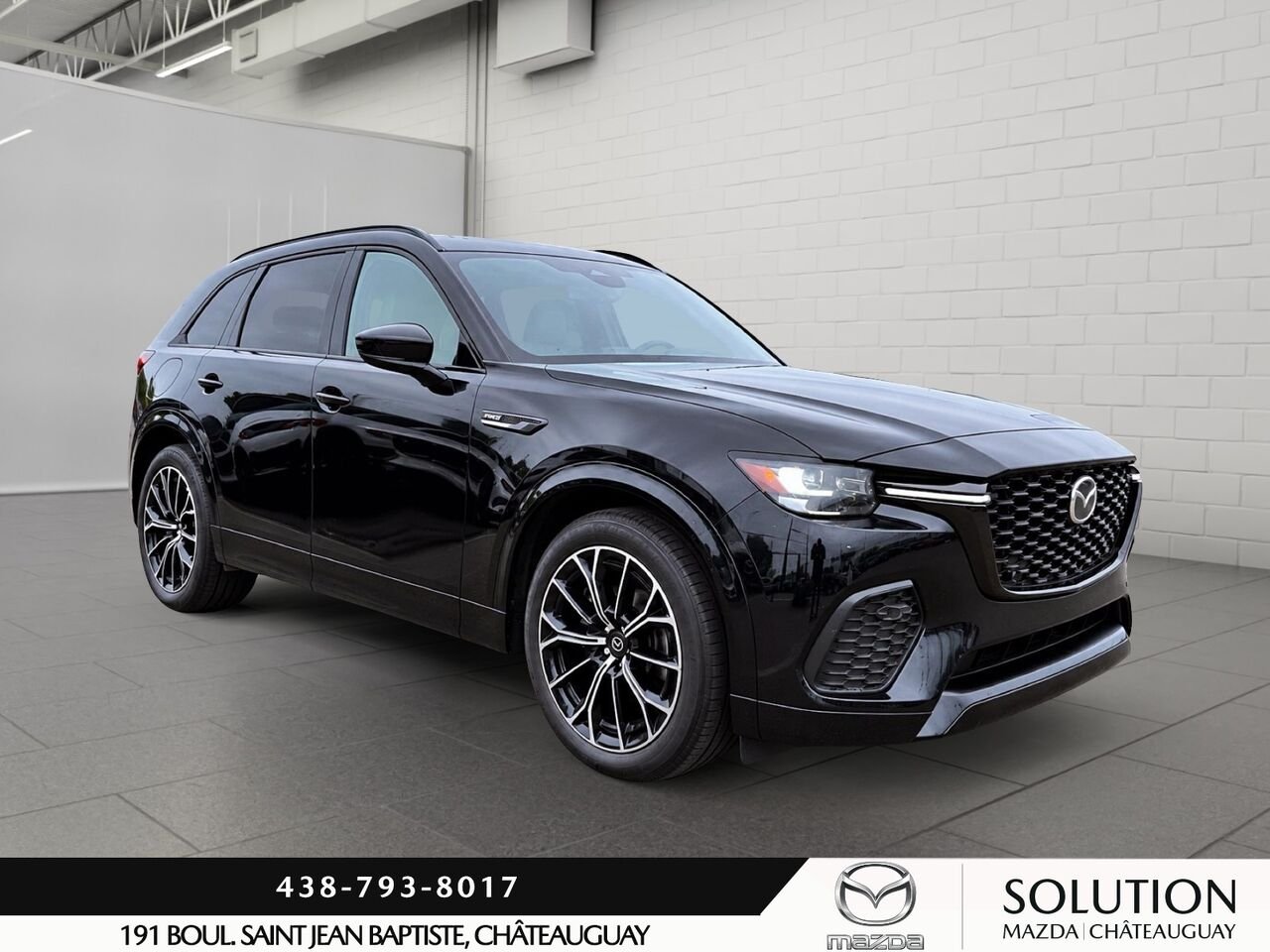 2025 Mazda CX-70 PHEV GT Black Châteauguay - photo #1