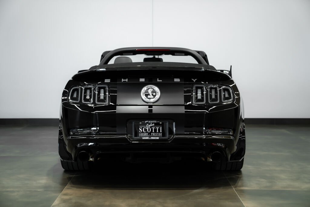 Ford Mustang 2dr Conv Shelby GT500 | Exhaust upgrade 2010 Noir Kirkland - photo #6