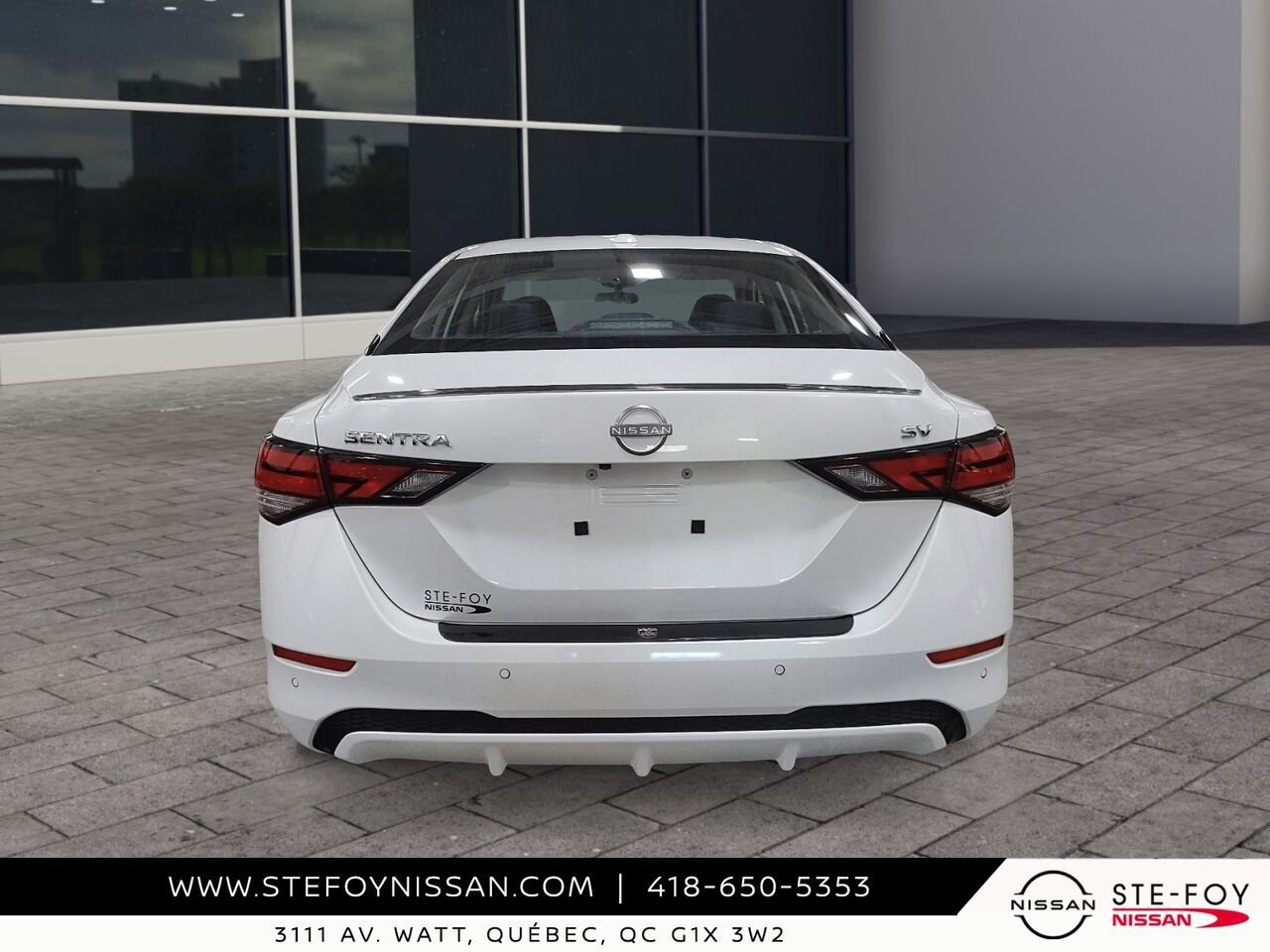 Nissan SENTRA SV 2024 Blanc Ste-Foy - photo #2
