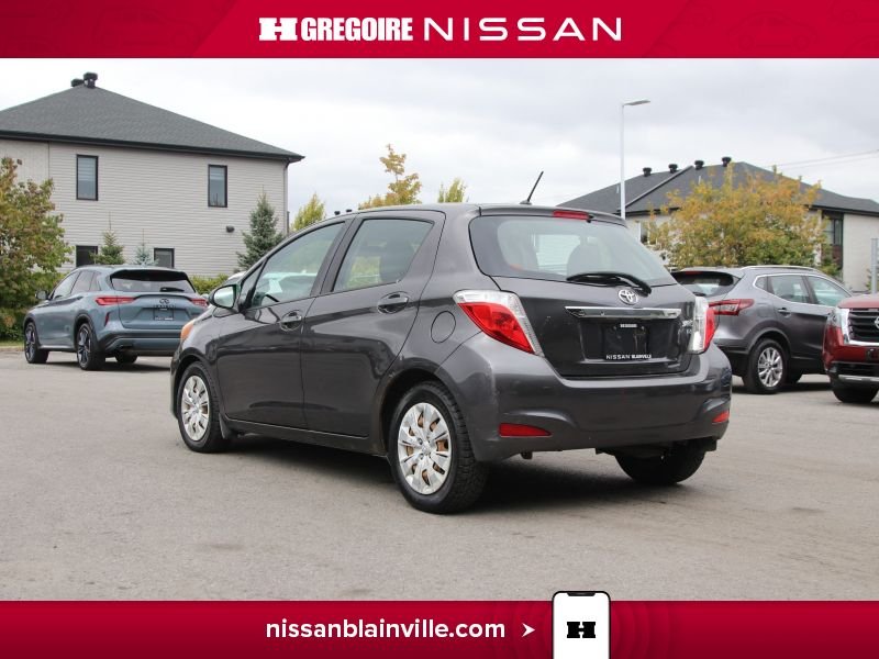 2014 Toyota Yaris Grey Saint-Eustache - photo #5