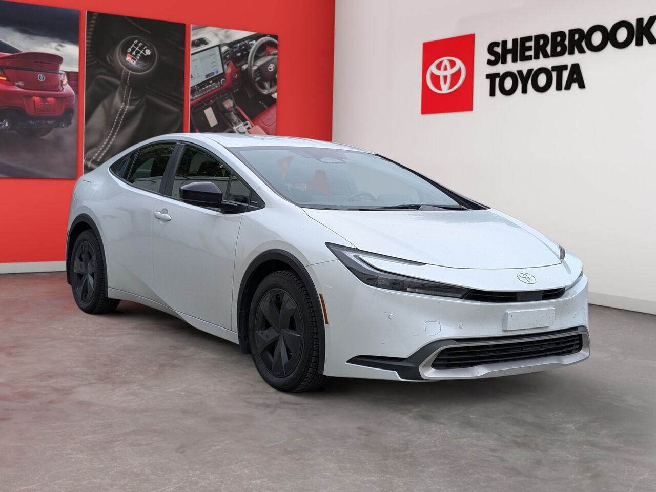 Toyota Prius Prime SE/SIÈGES CHAUFFANTS/VOLANT CHAUFFANT/AC/BLUETOOTH/CAMERA DE RECUL 2023 Blanc Sherbrooke - photo #1