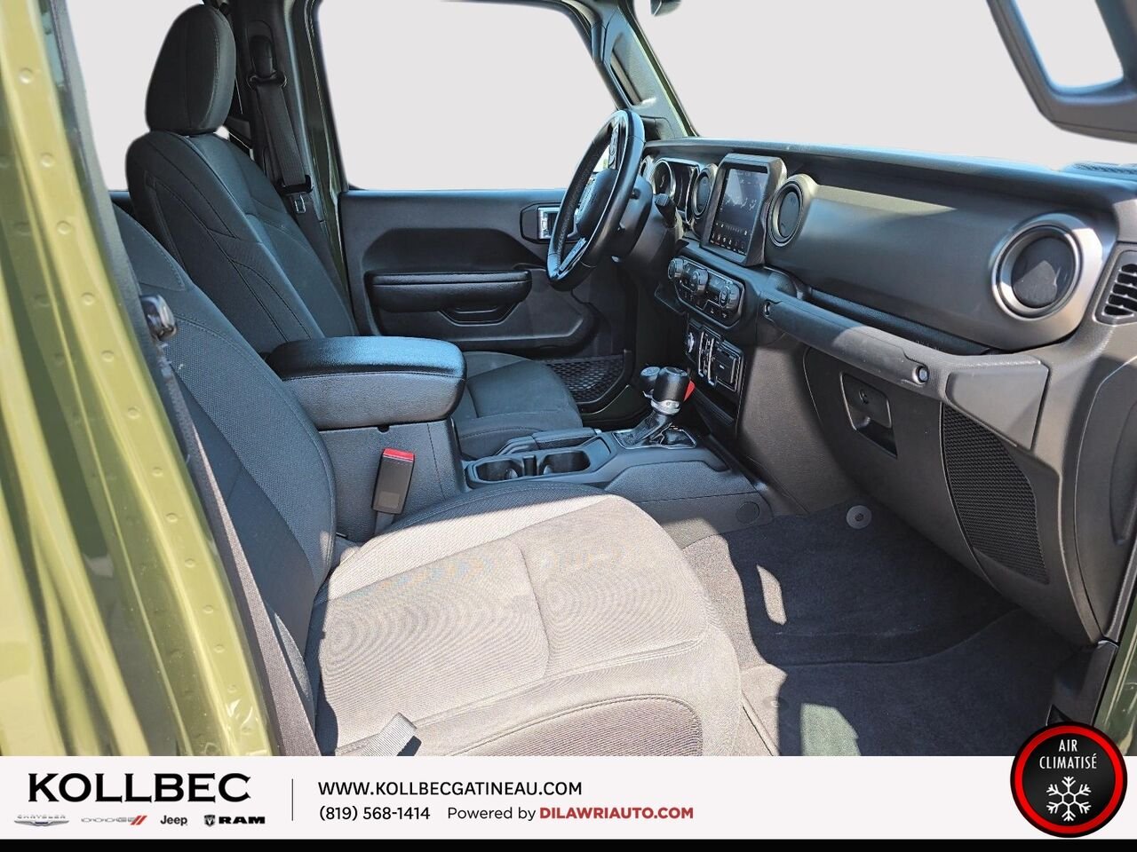 2022 JEEP GLADIATOR 261031 | Sport S 4x4 Green Gatineau - photo #19