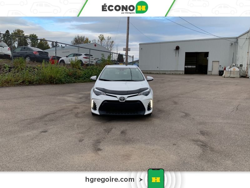 2018 Toyota Corolla White Blainville - photo #1