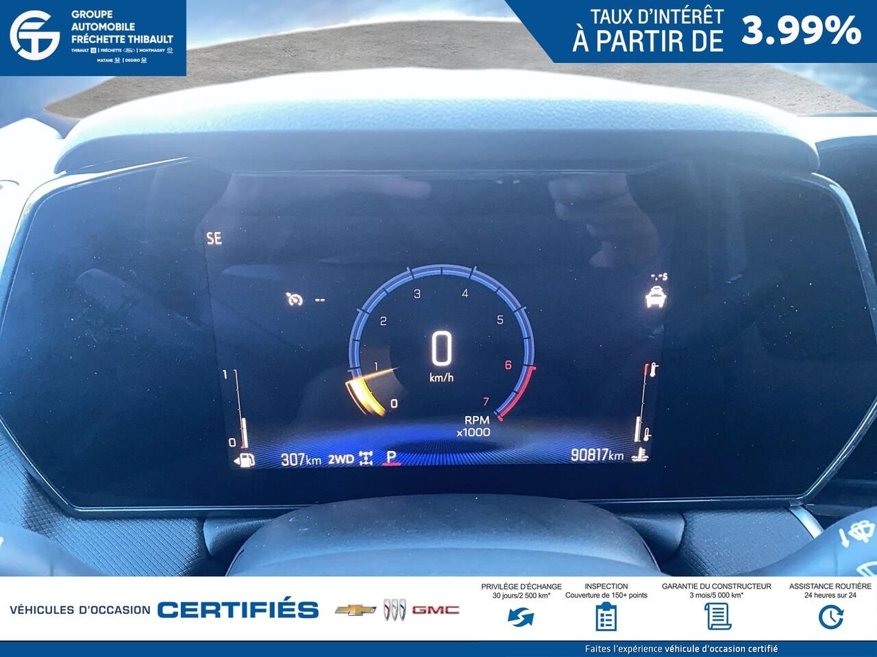 2024 CHEVROLET TRAILBLAZE Traction intégrale, 4 portes LT Black Montmagny - photo #11