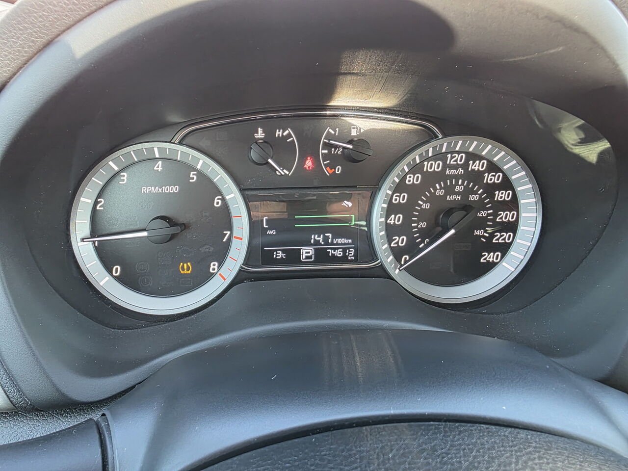 Nissan Sentra Berline 4 portes, CVT SV 2014 Rouge Rouyn-Noranda - photo #45