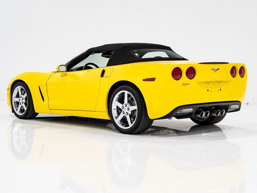 Chevrolet Corvette 2008 2008 Jaune
