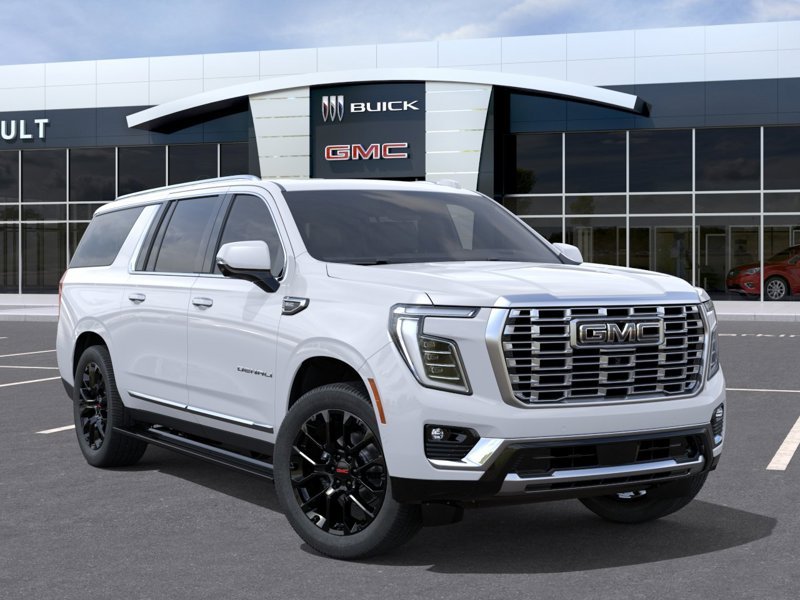 GMC YUKON XL 4 RM 4 portes Denali 2026 Blanc Sherbrooke - photo #6