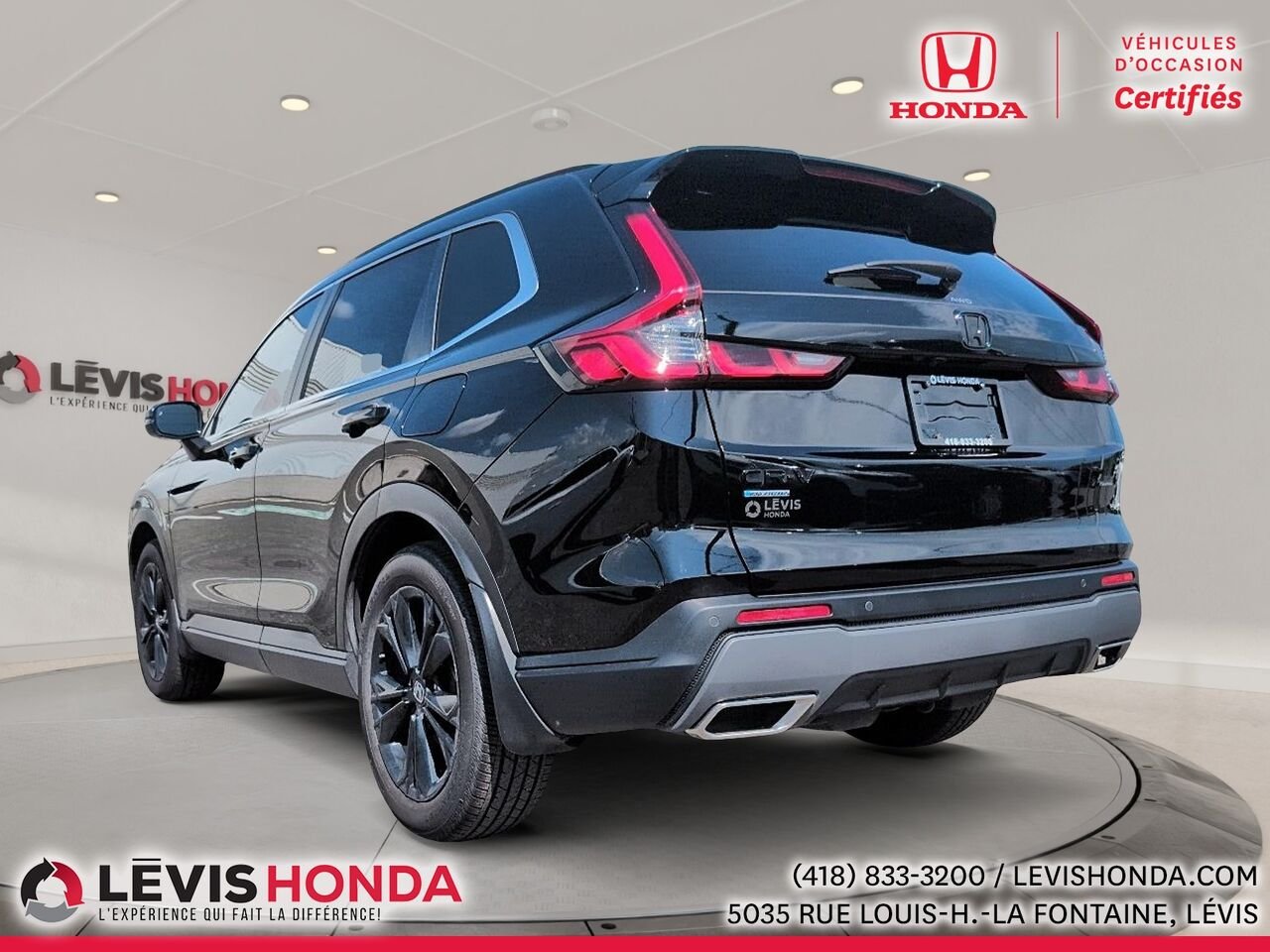 2025 Honda CR-V Touring Hybride AWD Touring Traction Intégrale Black Lévis - photo #11
