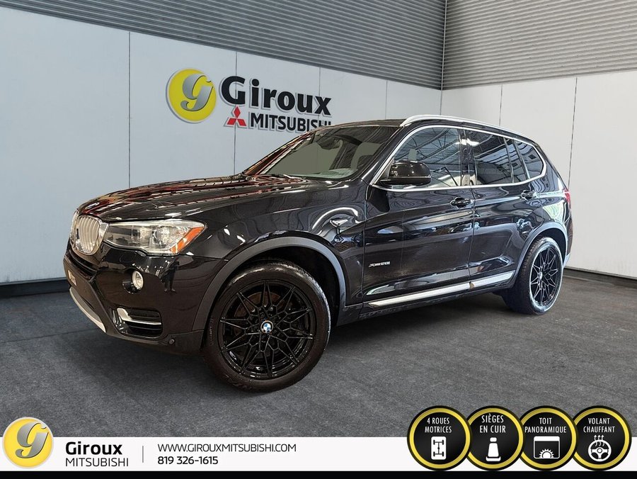 2017 BMW X3 XDRIVE28I xDrive28i 4 portes TI Black