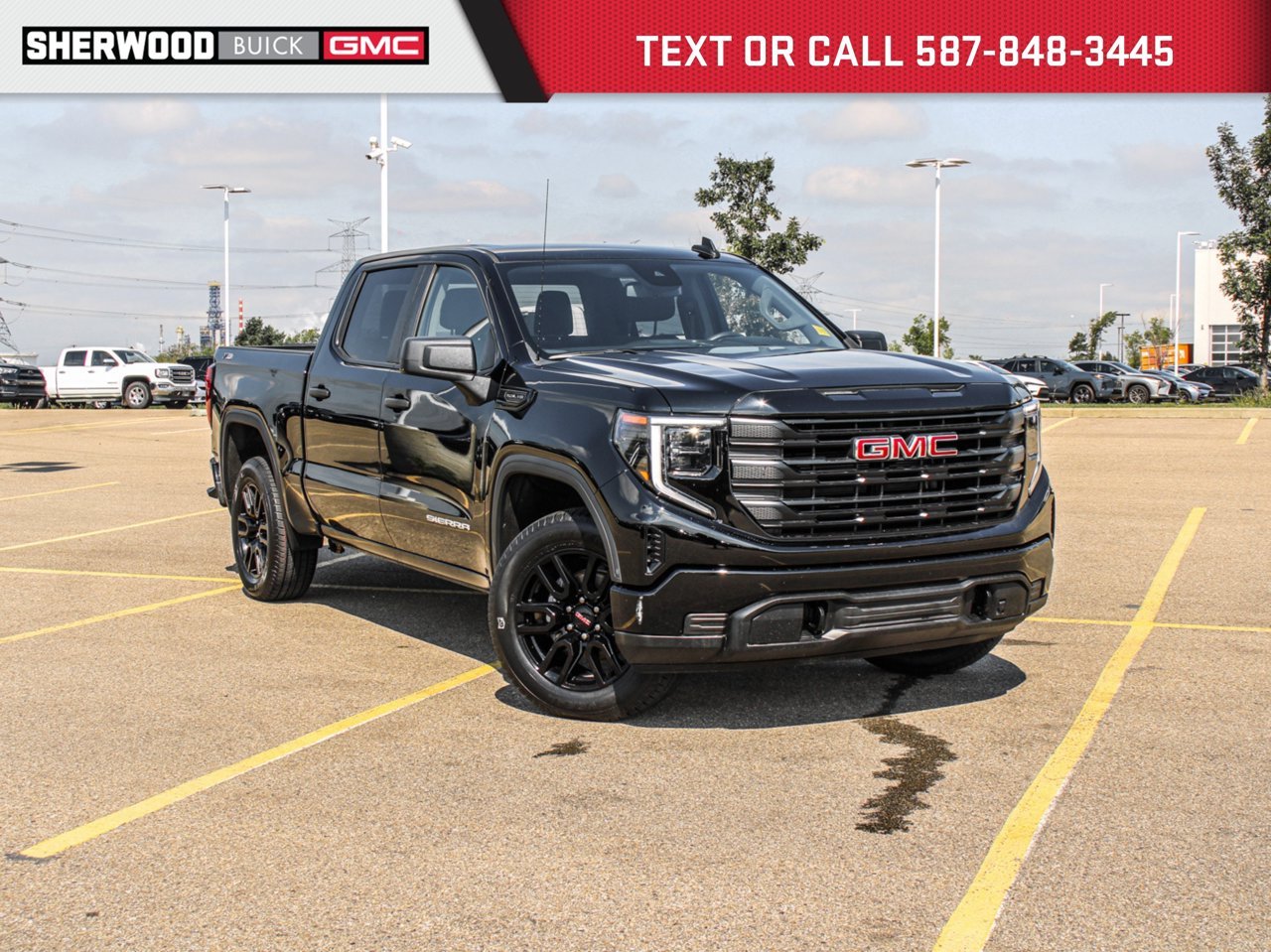 2024 GMC Sierra 1500 4WD Crew Cab 147 Pro Black Sherwood Park - photo #0