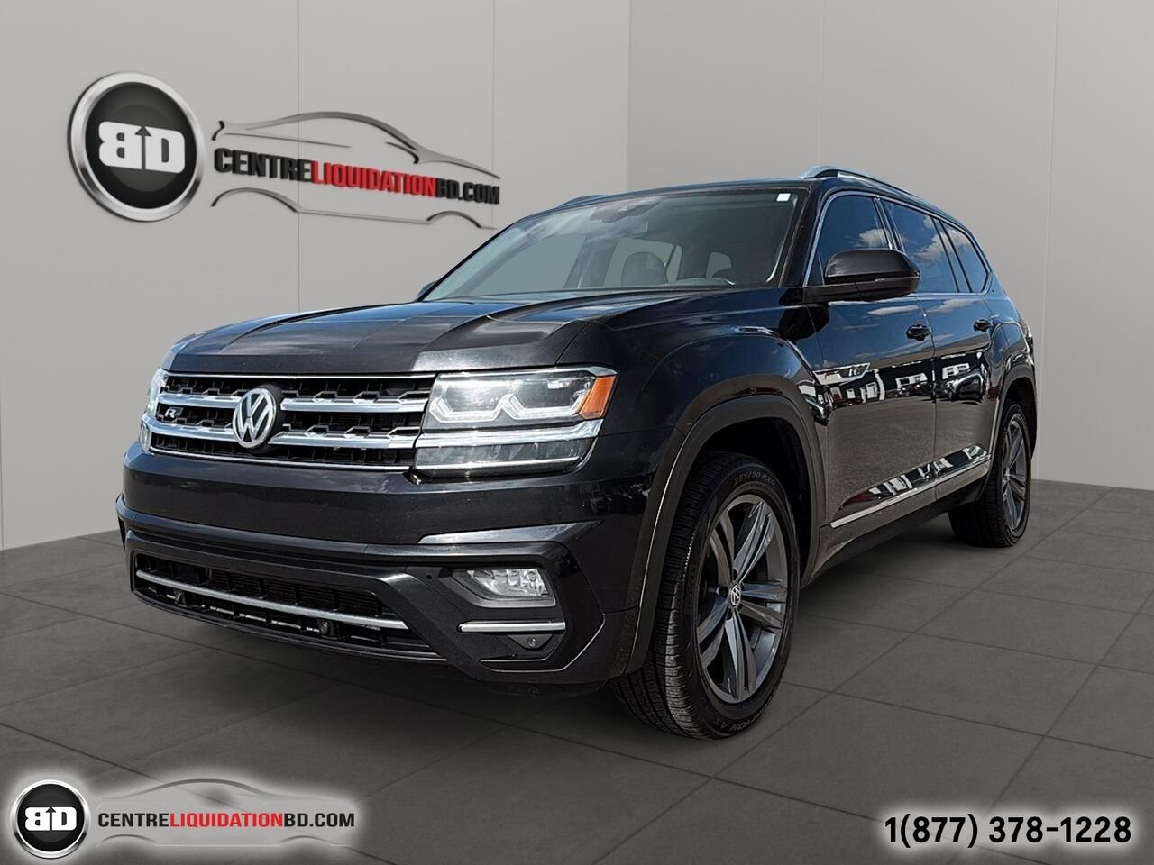 Volkswagen Atlas EXCELINE R-LINE V6 4MOTION | BD0372 2019 Noir Granby - photo #0
