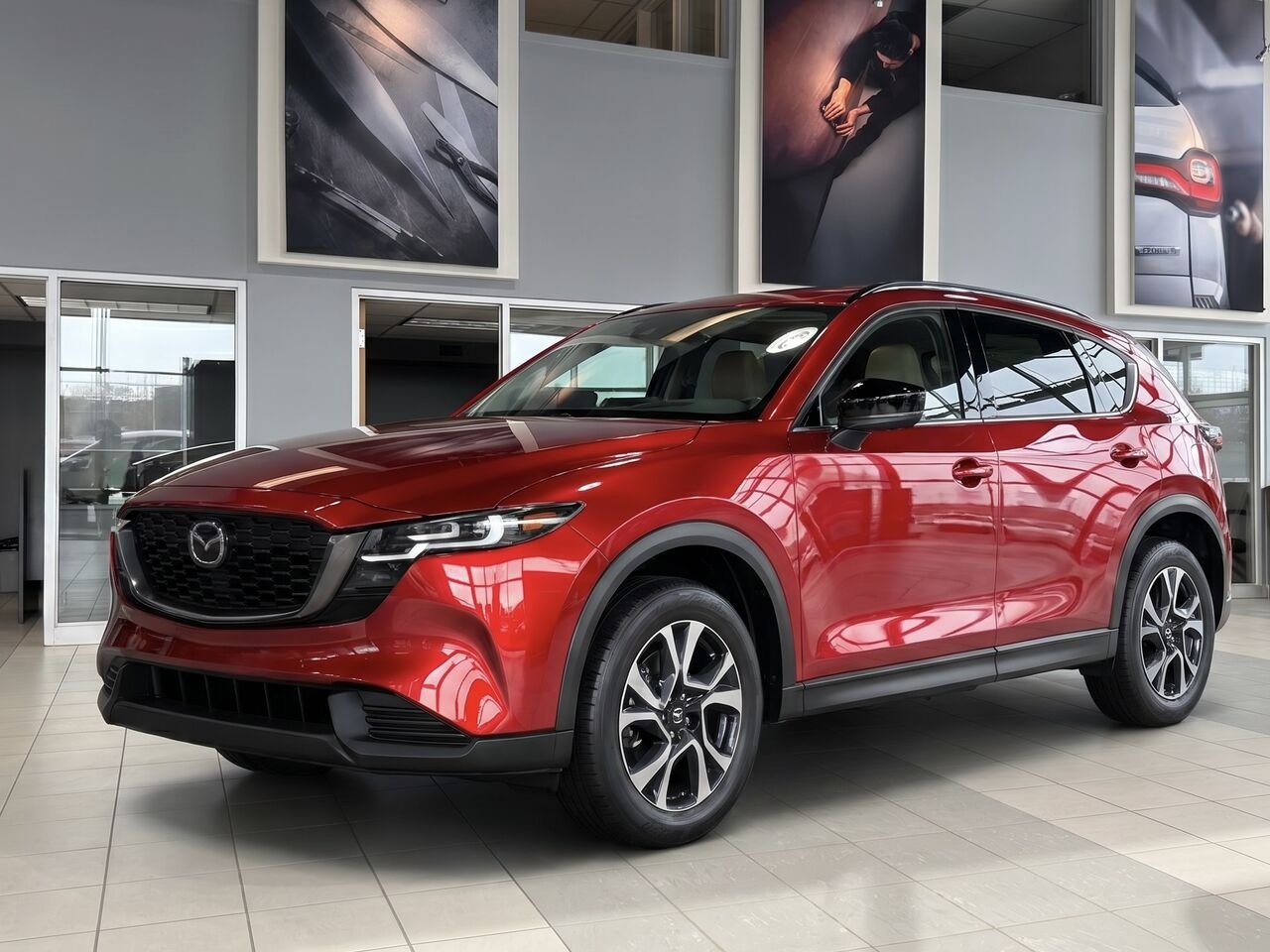 MAZDA CX-5 2026 Rouge vibrant cristal métallisé Notre-Dame-des-Prairies - photo #0