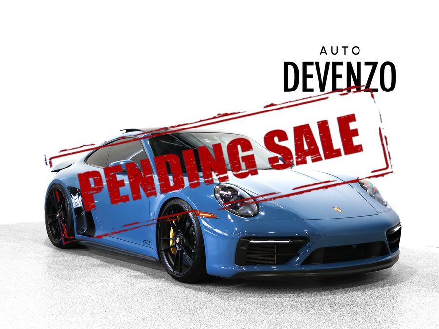 Porsche 911 Carrera 4 GTS Paint To Sample Osloblue 2022 Bleu