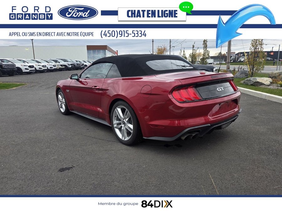 Ford Mustang GT Premium 2020 Rouge