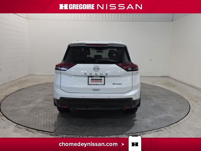 Nissan Rogue CL7567 | SV Moonroof * AWD *Carplay * Bancs Chauffants 2024 Blanc Laval - photo #7