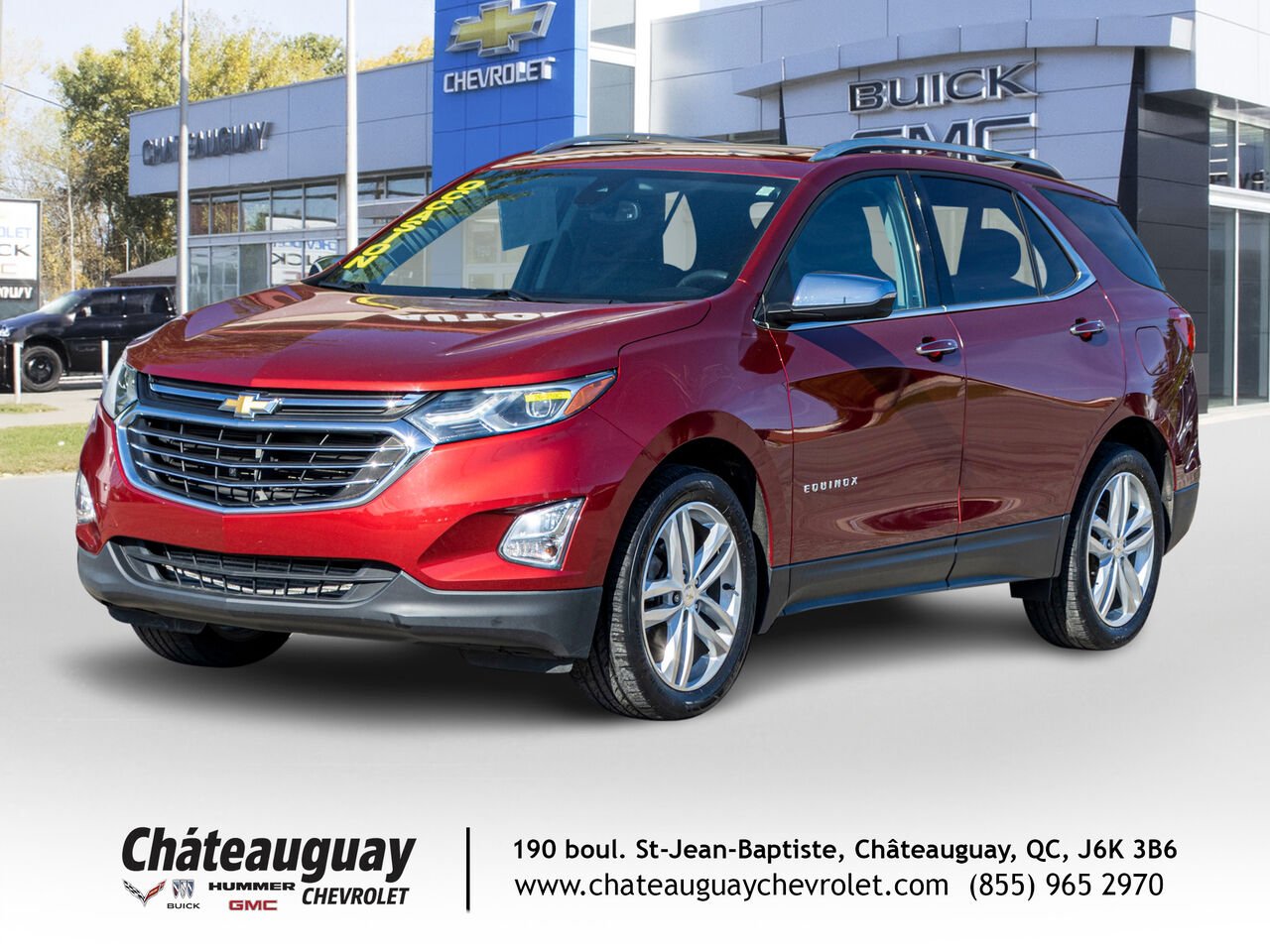 Chevrolet Equinox Premier , AWD 2018 Rouge Châteauguay - photo #0