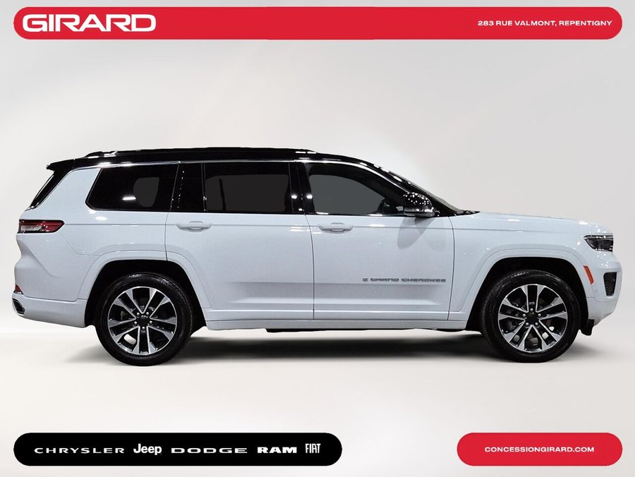 2024 JEEP GRAND CHEROKEE L OVERLAND White