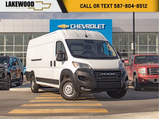 2026 Ram ProMaster Cargo Van Tradesman High Roof 3.6L V6 | Vinyl Bucket Seats White