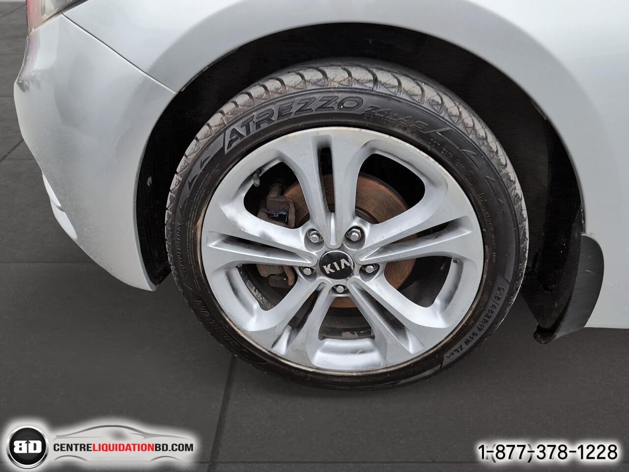 2015 Kia Forte Berline 4 portes, boîte manuelle, EX | BD0329 Silver Granby - photo #8