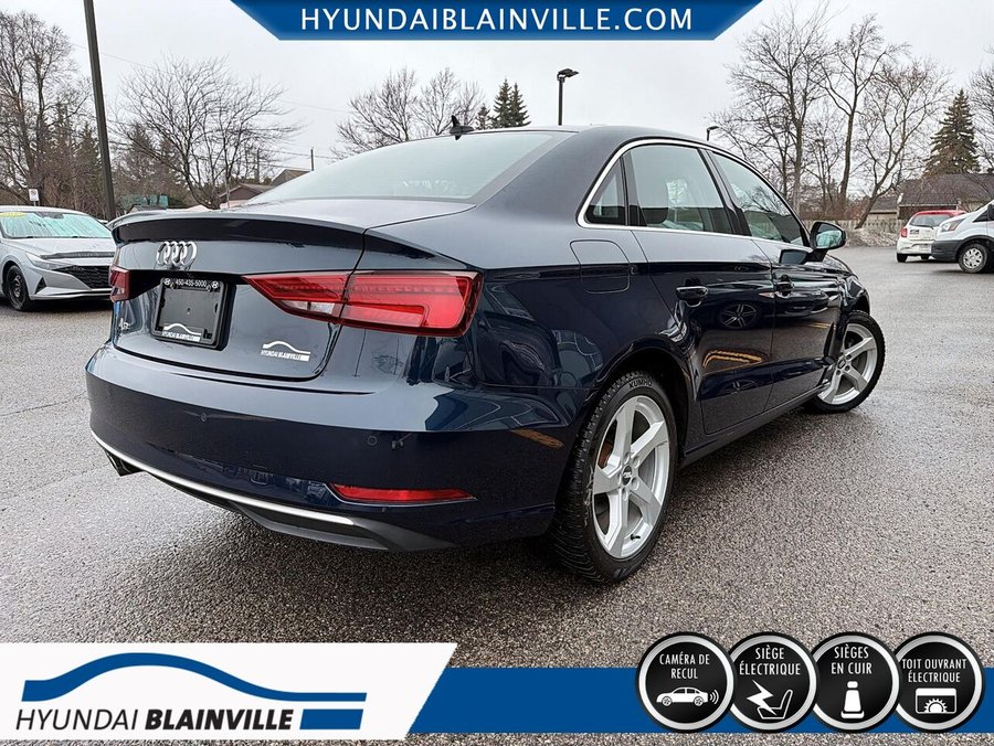2019 Audi A3 berline 2019 Blue