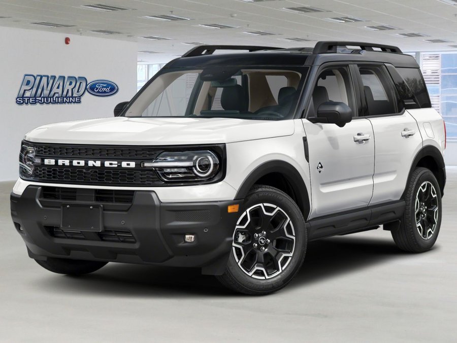 Ford Bronco Sport Outer Banks 2026 Blanc Oxford