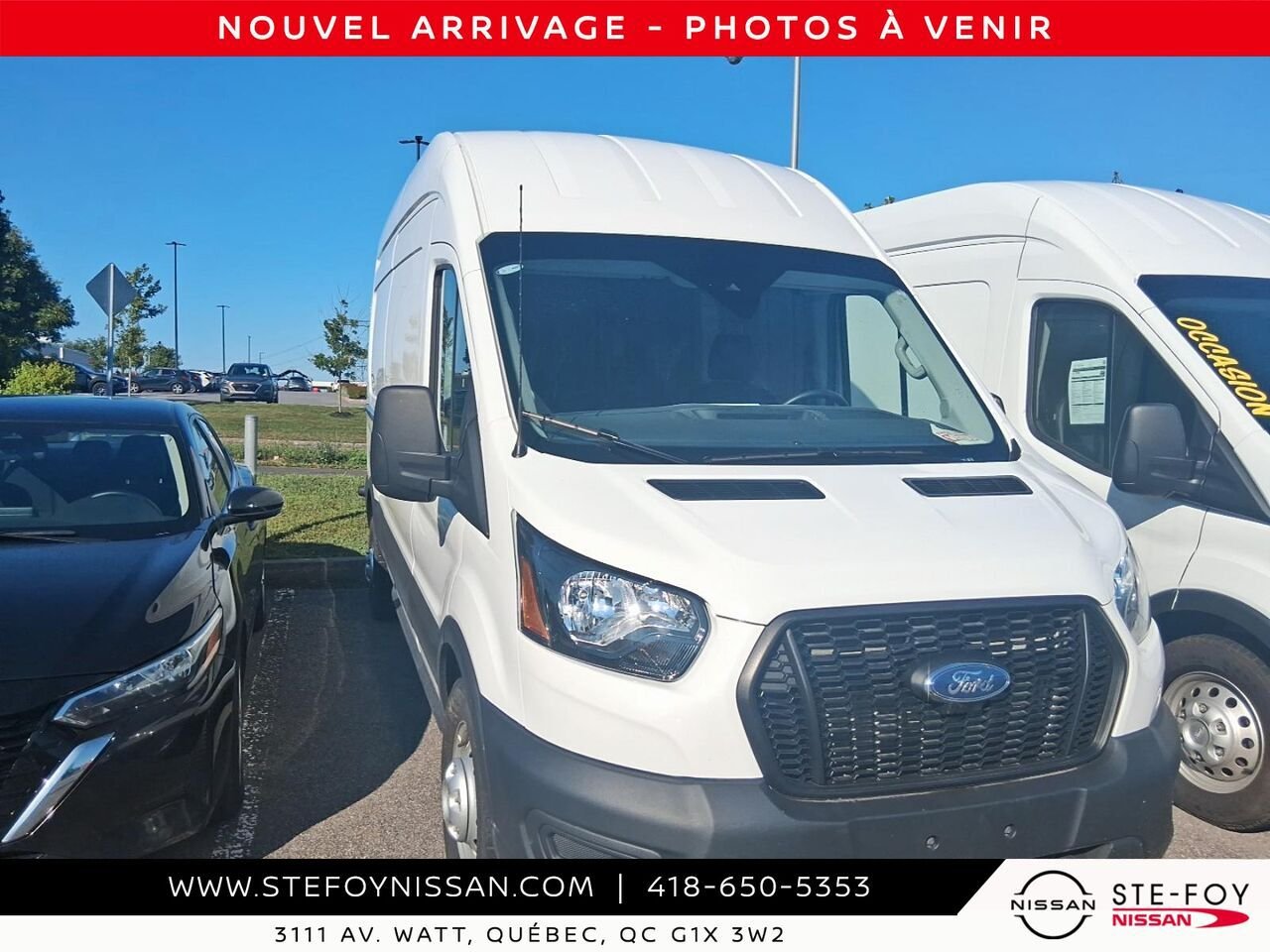 Ford Transit t-250 toit haut 2024 Blanc Ste-Foy - photo #0