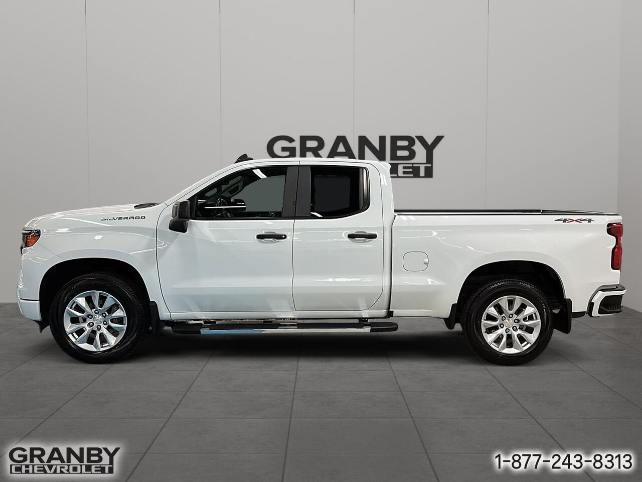 2022 Chevrolet Silverado 1500 Custom cab double boite 6.6 | G3876 Granby - photo #7