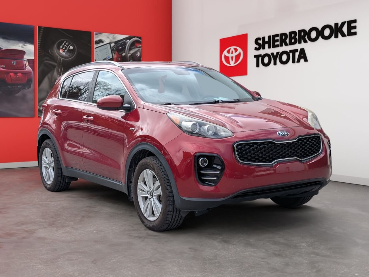 Kia Sportage LX / BLUETOOTH/ SIÈGES CHAUFFANTS/AC/CAMÉRA DE RECUL 2018 Rouge Sherbrooke - photo #1