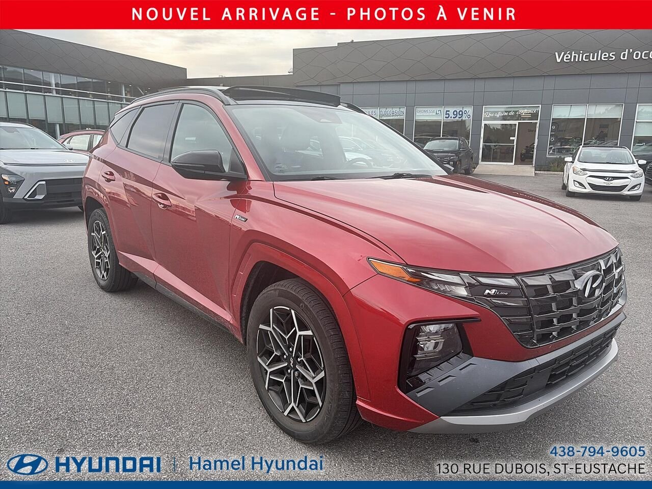 2022 Hyundai Tucson Red Saint-Eustache - photo #1