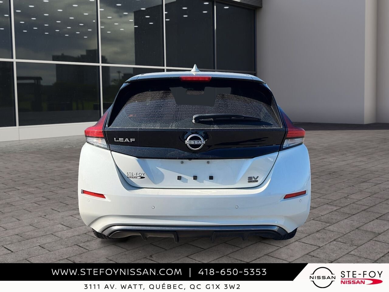 Nissan LEAF SV PLUS 2024 Blanc Ste-Foy - photo #2