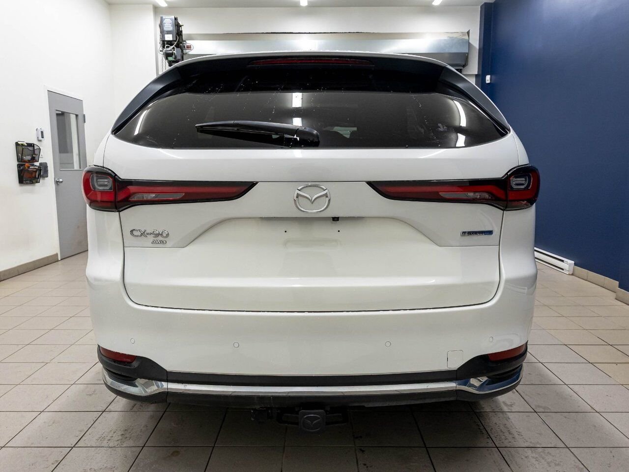 Mazda CX-90 PHEV GT AWD *7 PLACES* TOIT *CAM 360* SIEGES VENTIL*HUD 2025 Blanc Saint-Jérôme - photo #8