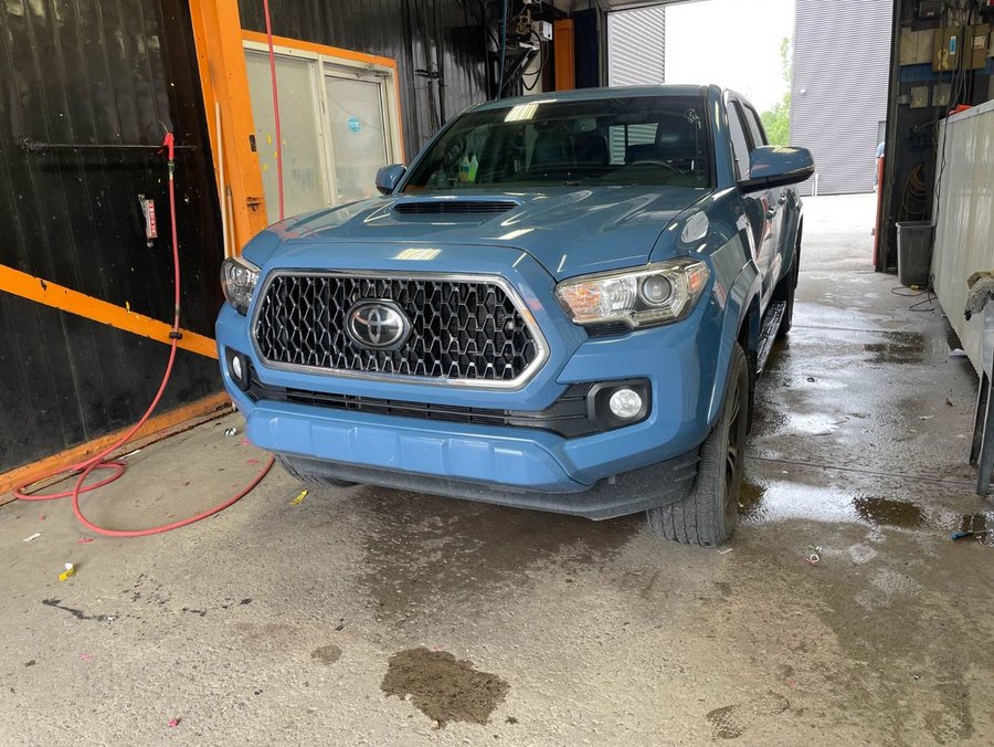 Toyota Tacoma SR5 TRD SPORT 4X4 *TOIT* NAV CUIR SIÈGES CHAUFF 2019 Bleu