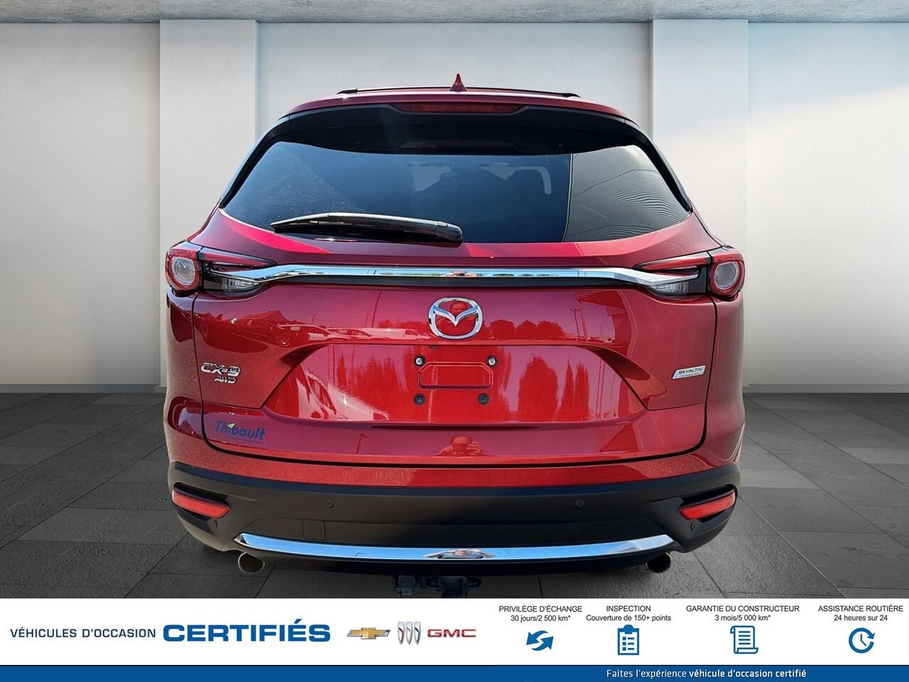 2018 MAZDA CX-9 GRAND GT TI Red Montmagny - photo #2