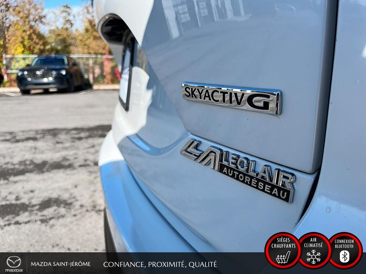 2024 Mazda CX-5 GS | 1 PROPRIÉTAIRE | JAMAIS ACCIDENTÉ | AWD | CUIR | VOLANT CHAUFFANT White Saint-Jérôme - photo #8