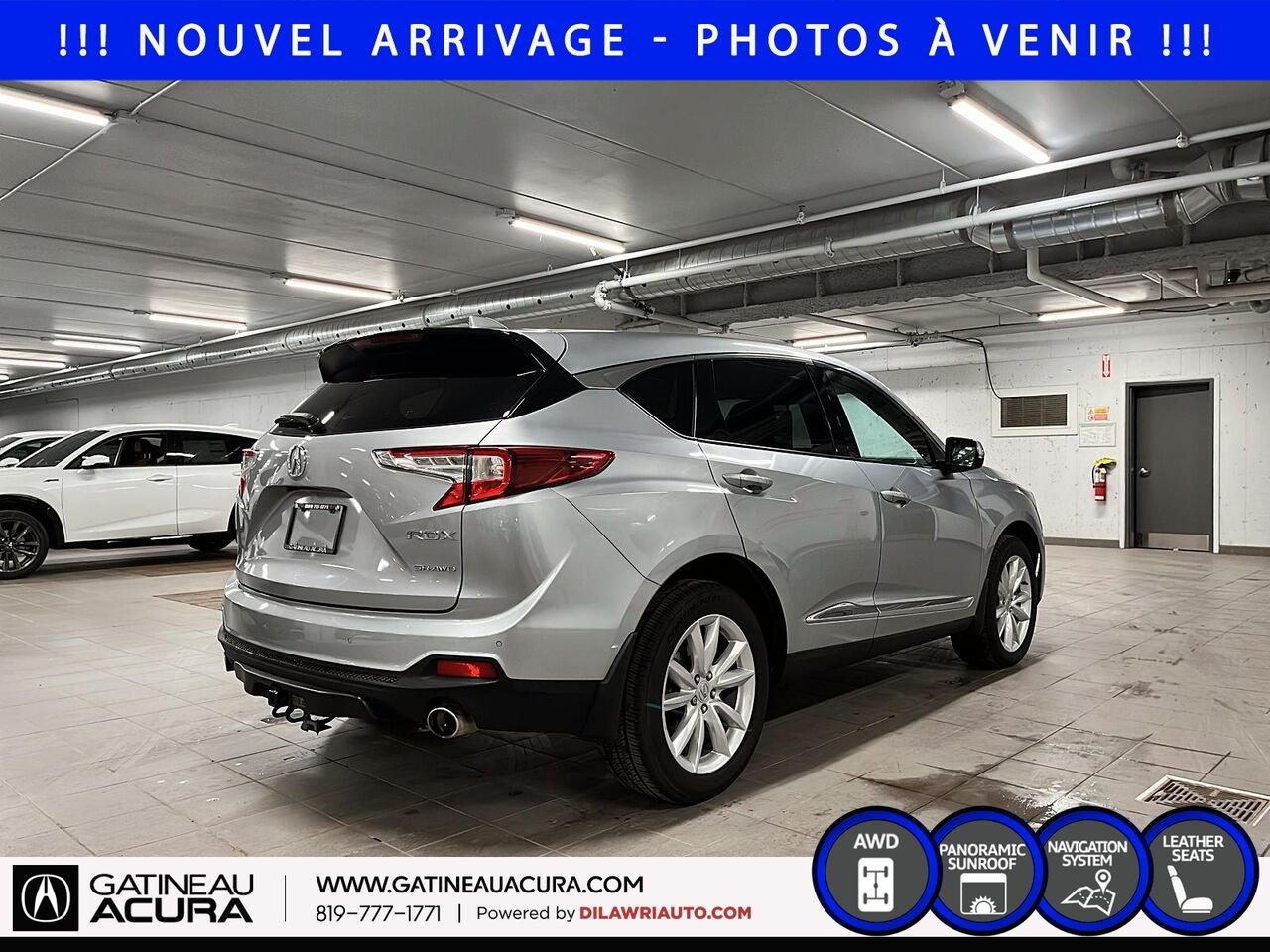 Acura RDX Tech SH-AWD 2021 Argent Gatineau - photo #4
