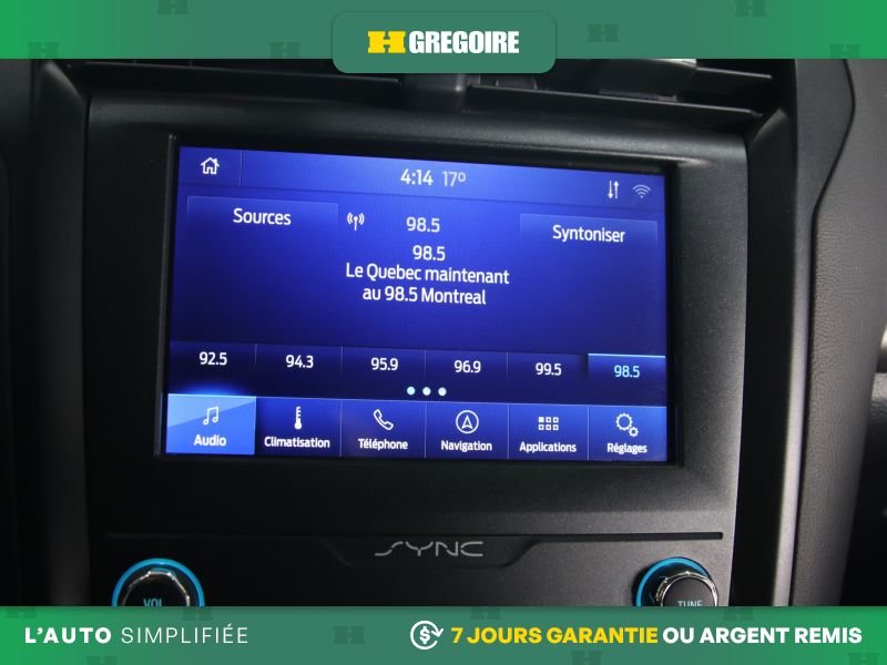 Ford Fusion 823082 | SE AUTO A/C MAGS CUIR NAV CAM RECUL BLUETOOTH 2020 Blanc Laval - photo #11