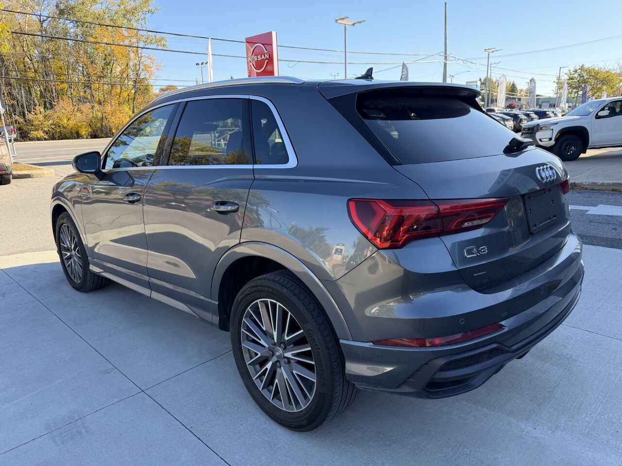 Audi Q3 s-line jamais accidenté toit ouvrant panoramique 2020 Gris Châteauguay - photo #10