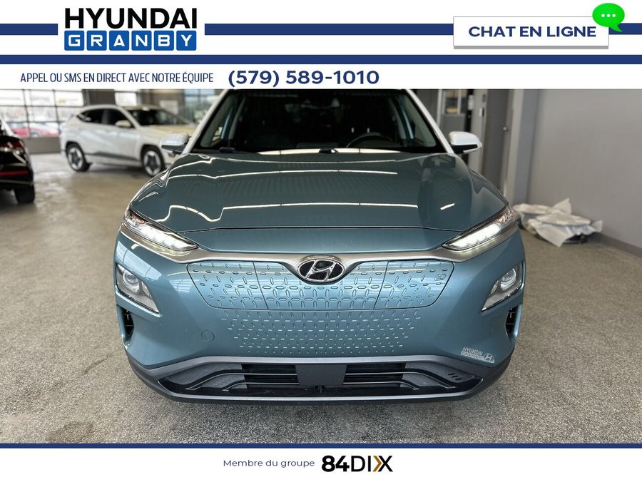 Hyundai Kona électrique Preferred 2021 Bleu
